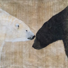 OURS - THE MEETING (120x120cm)